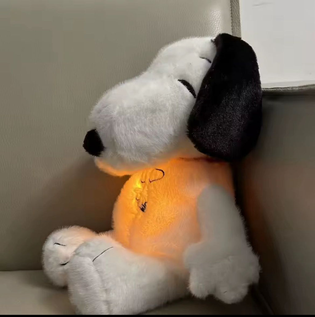 Snoopy peluche que respira, tu compañero de calma y amor❤️