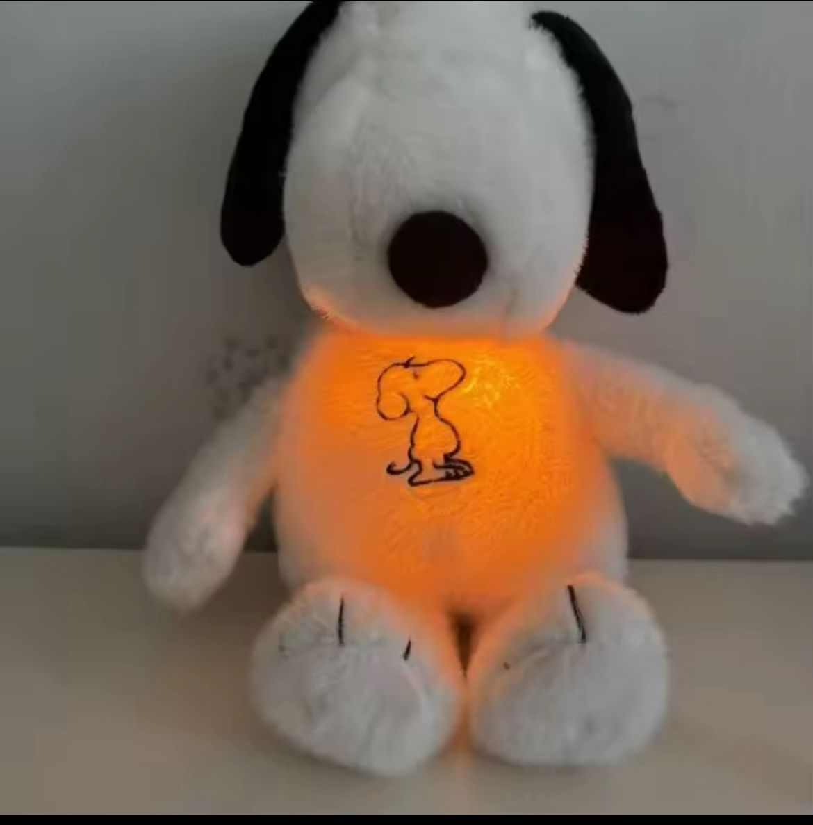 Snoopy peluche que respira, tu compañero de calma y amor❤️