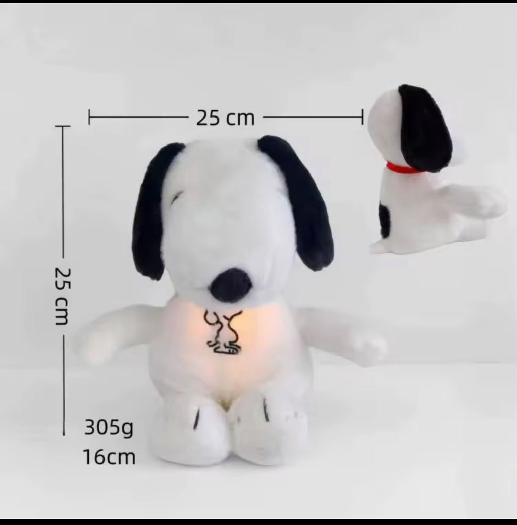 Snoopy peluche que respira, tu compañero de calma y amor❤️